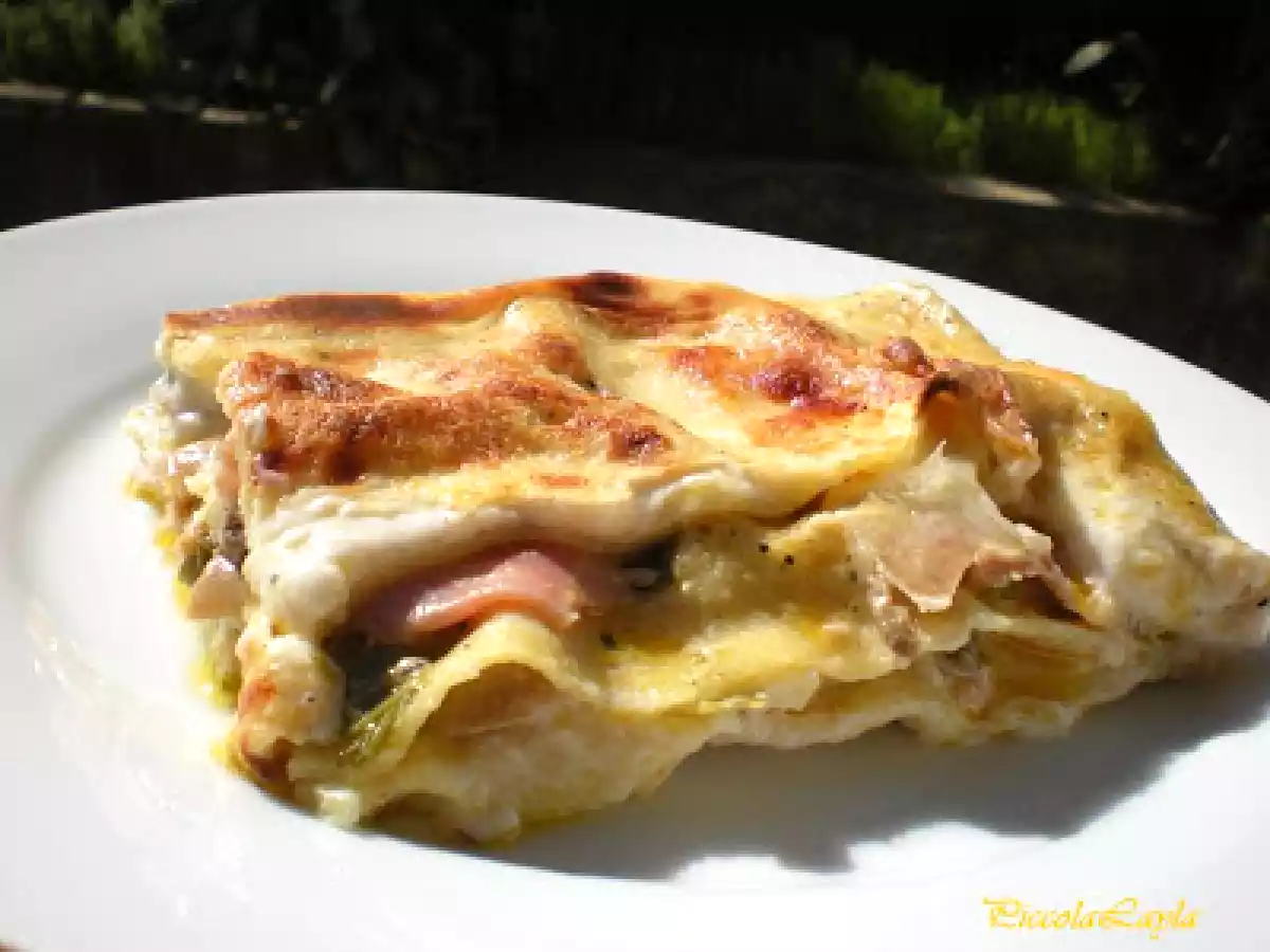 Lasagne velocissime con Funghi in scatola - foto 4