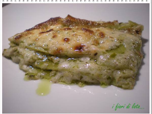 LASAGNE VERDI AL PESTO