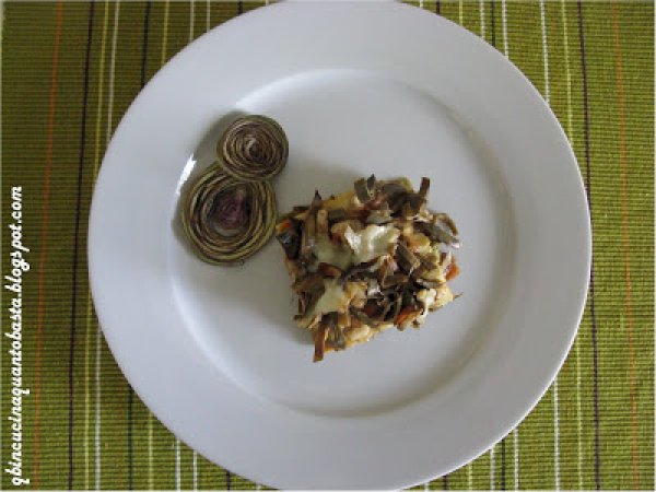 LASAGNETTA CON ORATA E CARCIOFI, foto 2