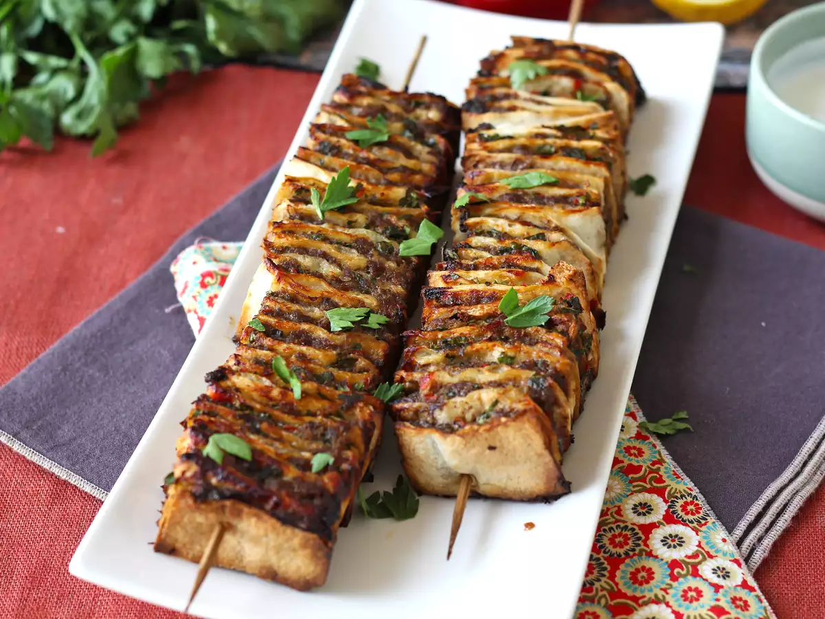 Lavash kebab con piadine, il famoso kebab al forno facile da preparare! - foto 5