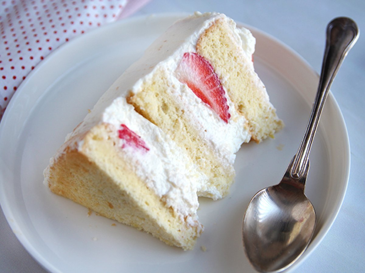 Layer cake alle fragole con crema al mascarpone - foto 2