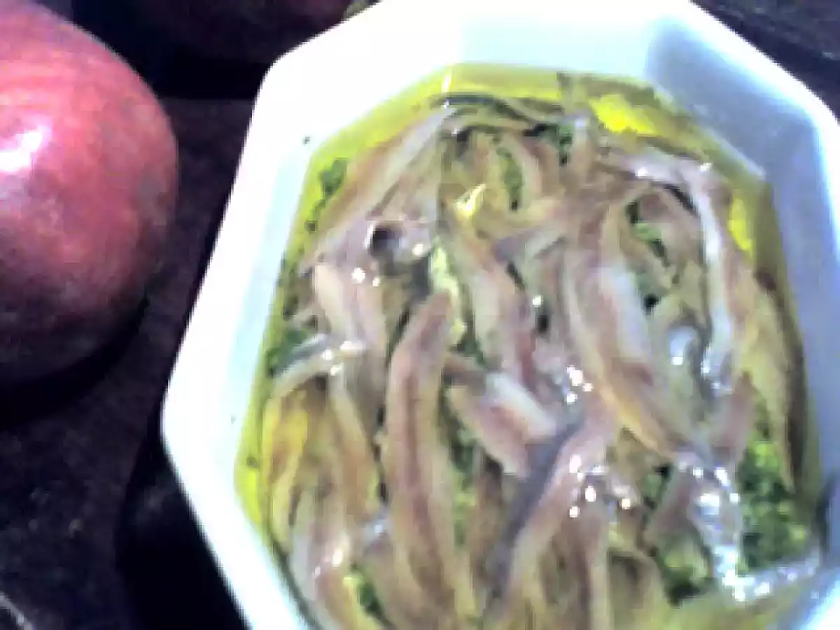 Le acciughe al bagnetto verde