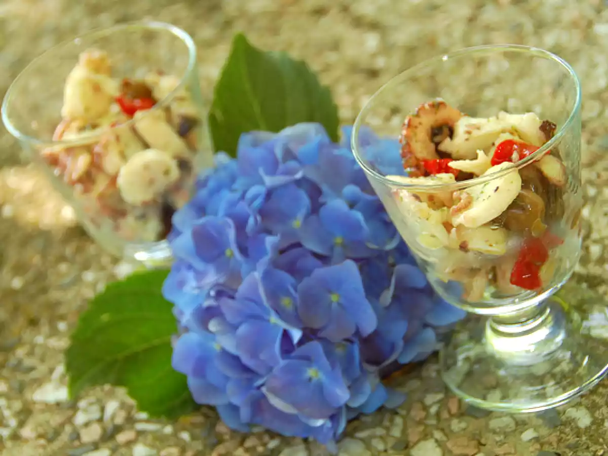 Le ricette della suocera: l'insalata di polpo alla ligure