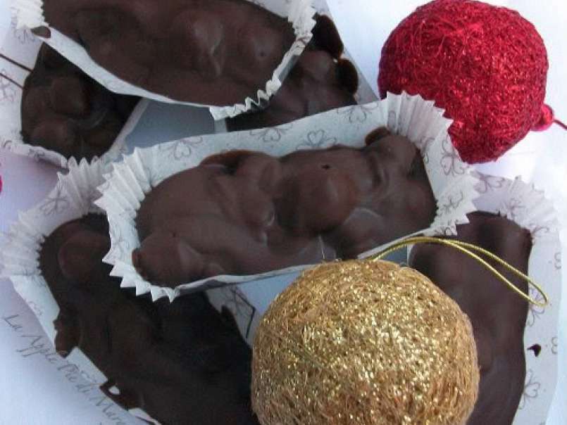 Le (st)Renne di Natale: Torroncini al cioccolato e nocciole - foto 2