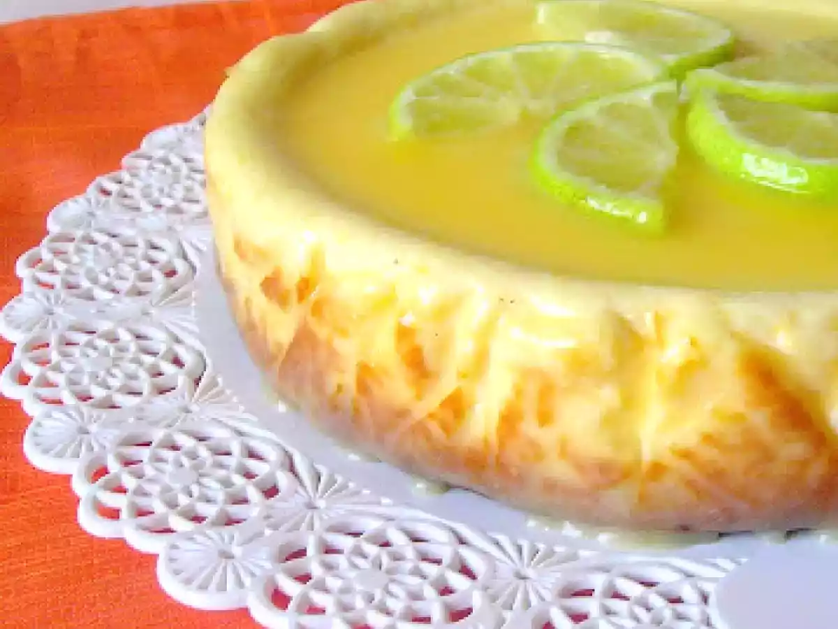 Lemon curd cheesecake