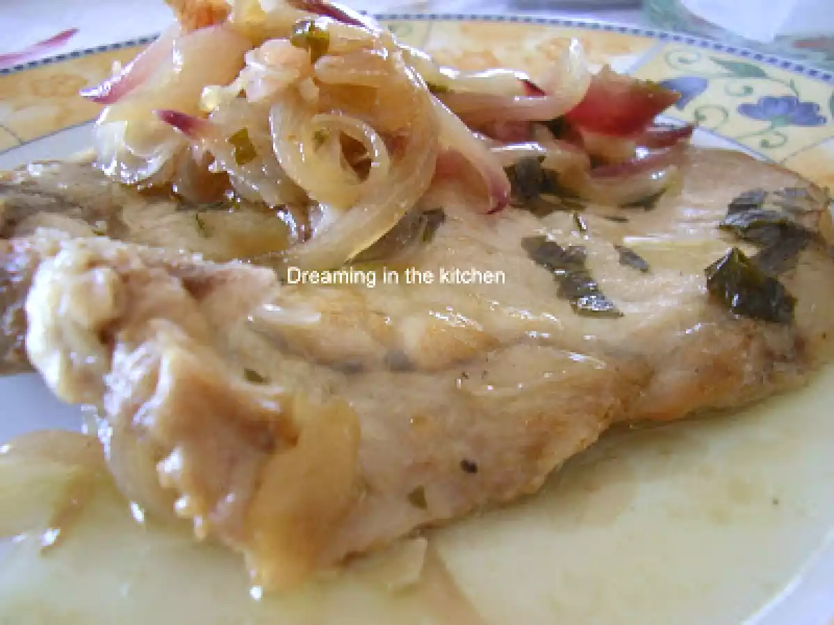 Liberiamoci del maiale: Bistecca di maiale al vino per mr.B