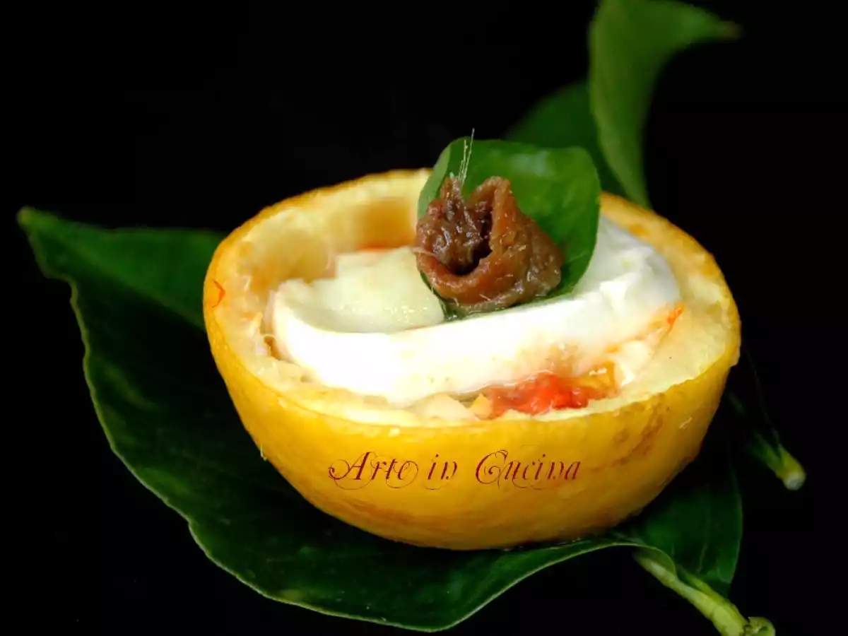 Limoni ripieni ricetta light veloce