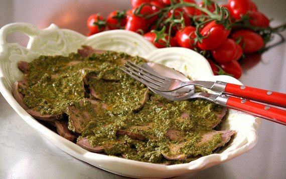 Lingua di manzo in salsa verde - Ricetta Petitchef
