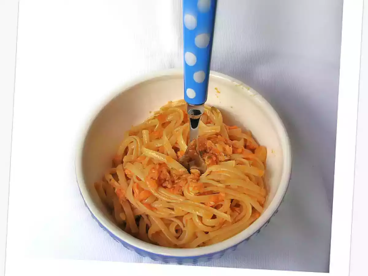 Linguine al sugo di Branzino e Orata (alla memoria del Vate) - foto 2