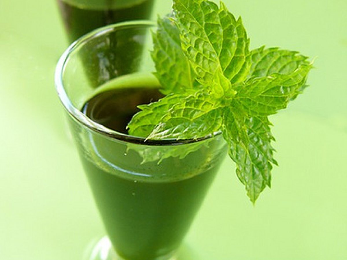 Liquore alla menta