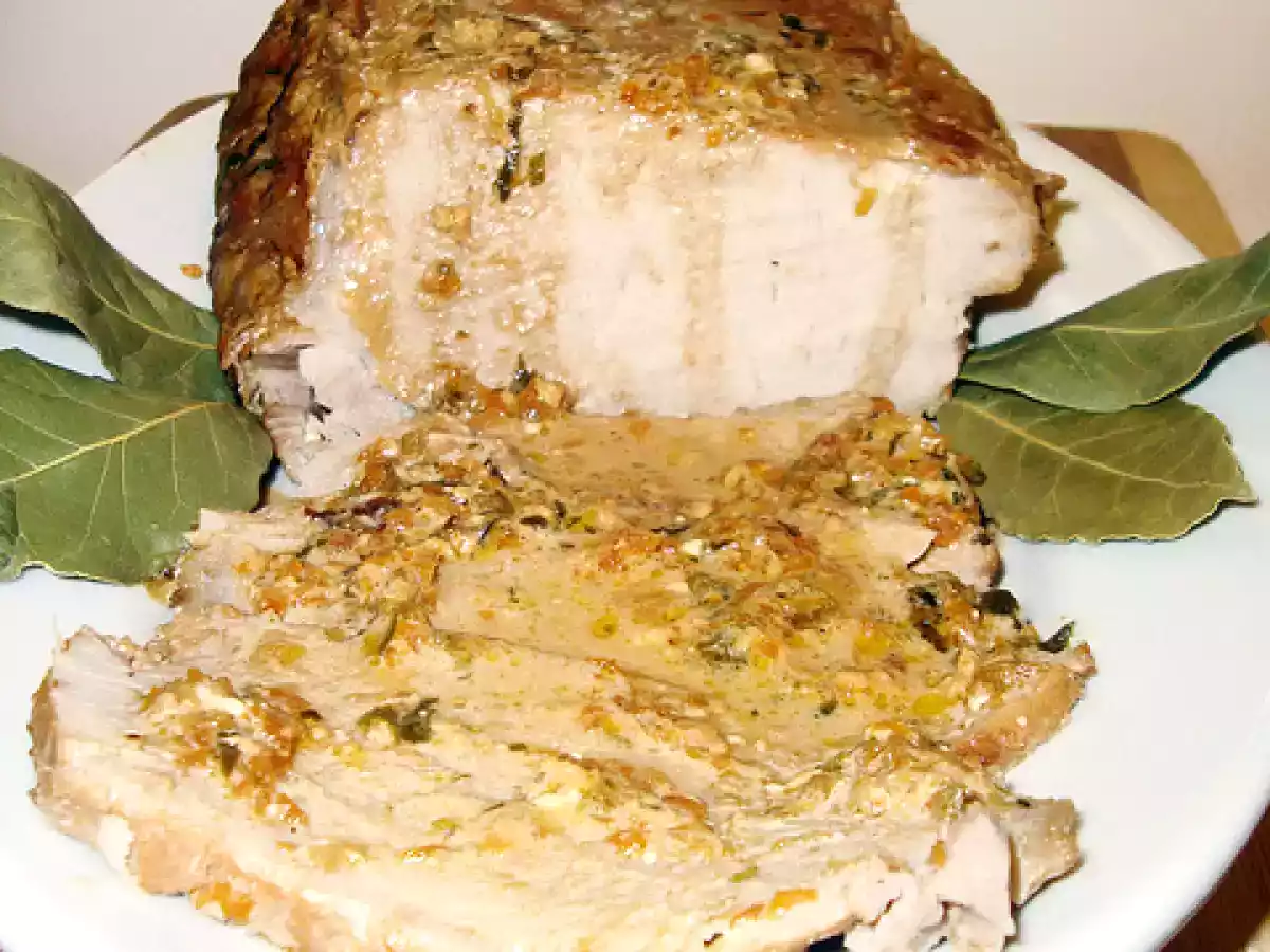 Lonza al latte con erbe aromatiche