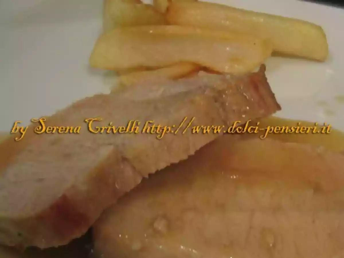 LONZA DI SUINO ALLA BIRRA SCURA secondo Dolcipensieri