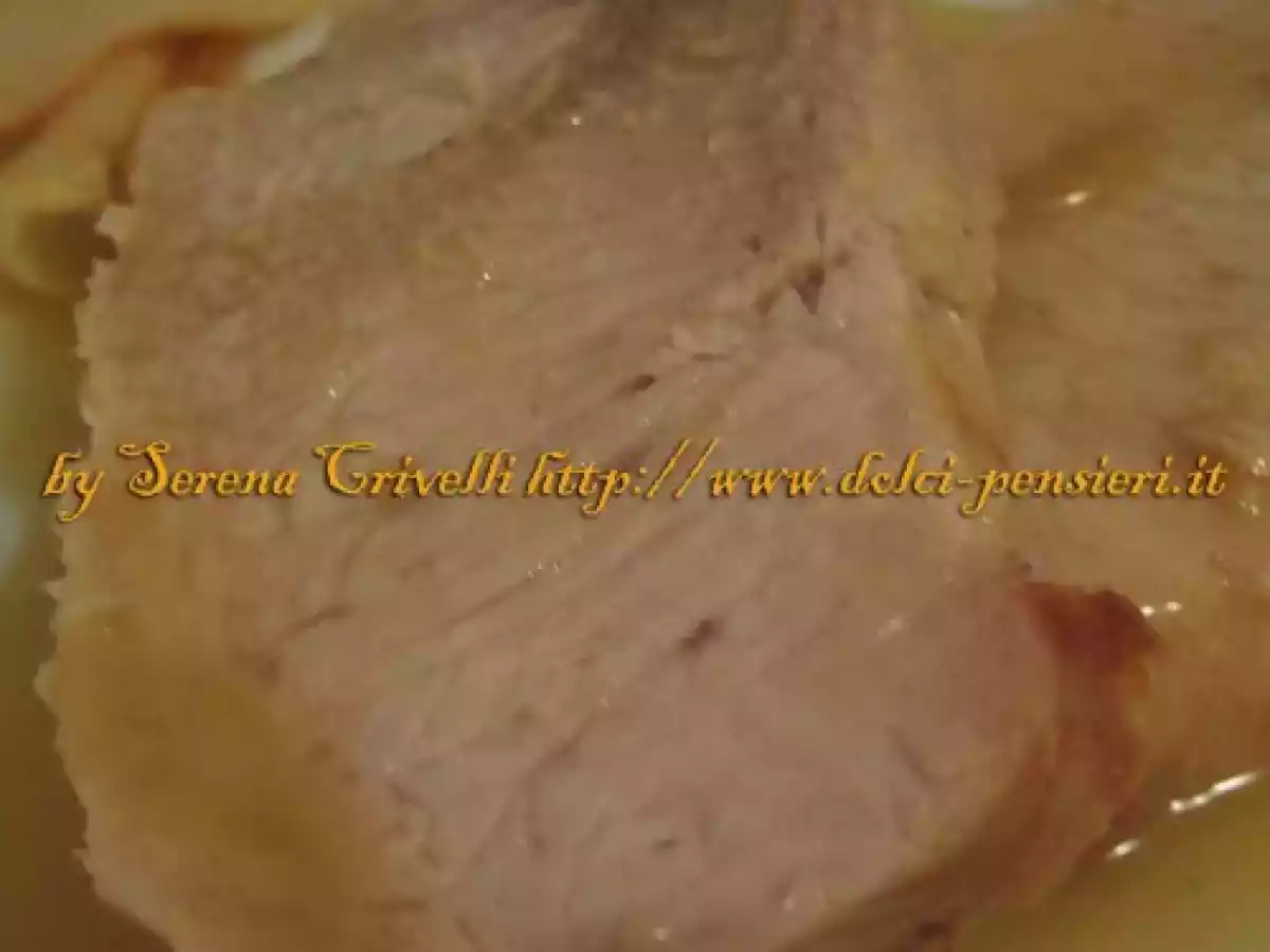 LONZA DI SUINO ALLA BIRRA SCURA secondo Dolcipensieri - foto 2