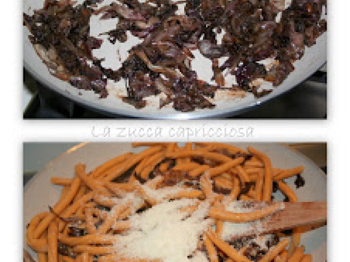 Maccheroni calabresi piccanti al radicchio - foto 2