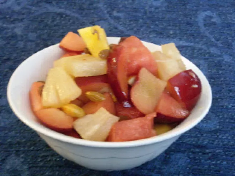 MACEDONIA ALL'ANICE - Fruit salad to the anise, foto 1