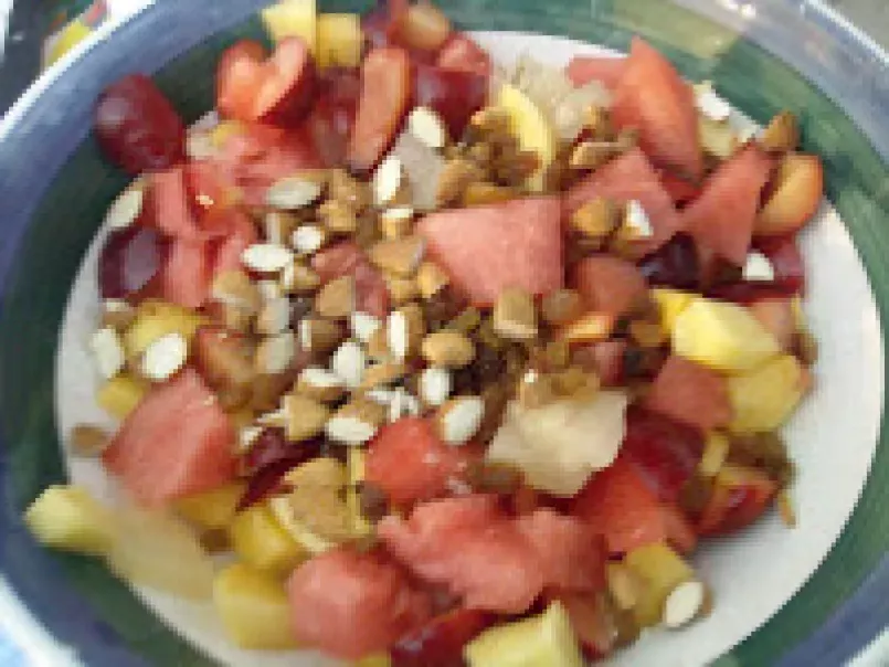 MACEDONIA ALL'ANICE - Fruit salad to the anise, foto 2