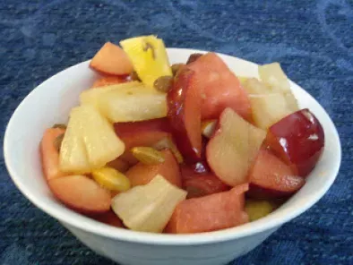 MACEDONIA ALL'ANICE - Fruit salad to the anise, foto 4