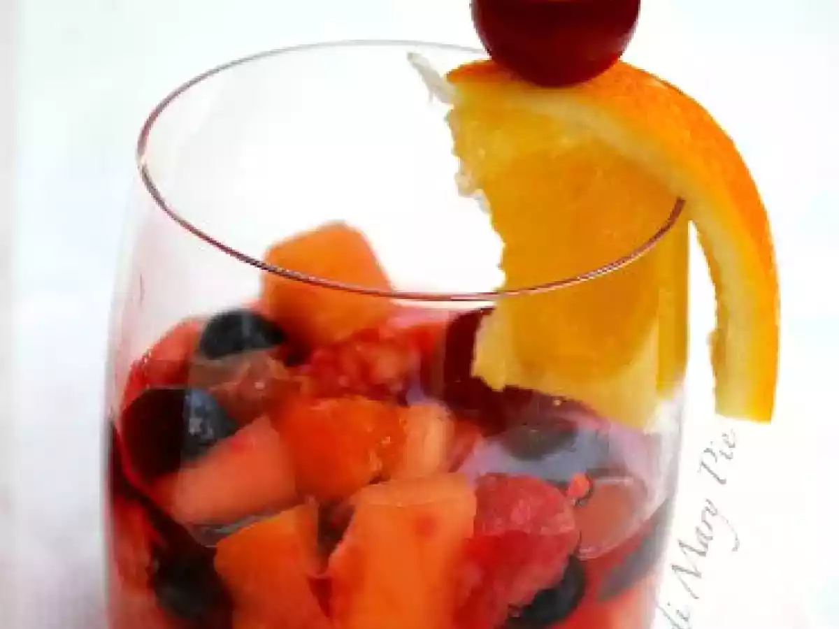 Macedonia di frutta in Sangria bianca di sidro - foto 2