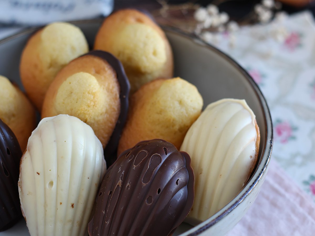 Madeleine con base al cioccolato - foto 5