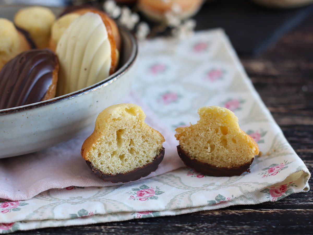 Madeleine con base al cioccolato - foto 6