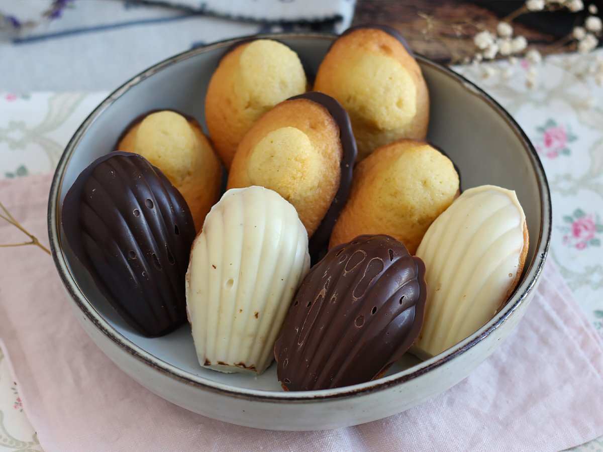 Madeleine con base al cioccolato - foto 7