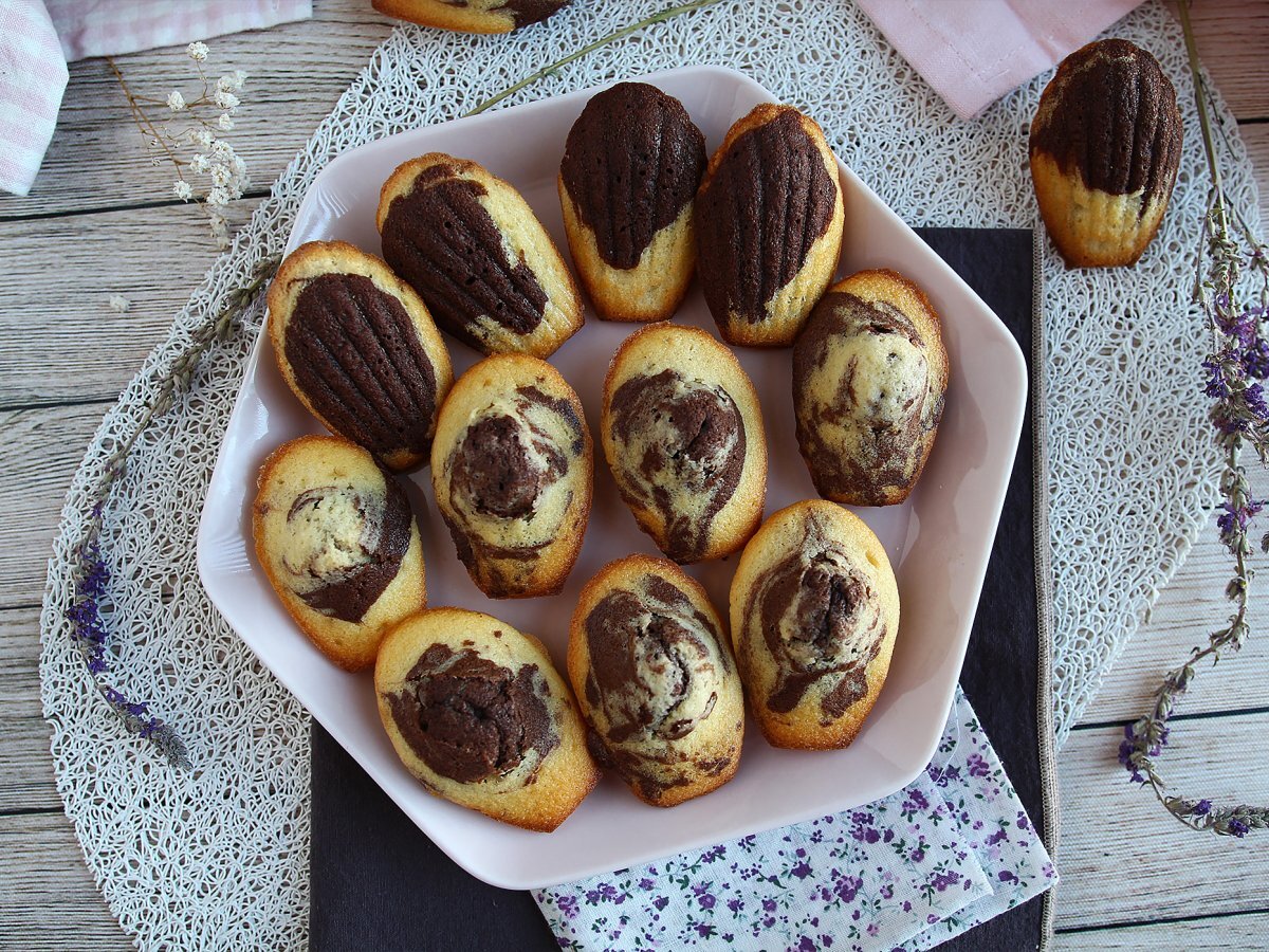 Madeleine marmorizzate, la ricetta da provare assolutamente - foto 3