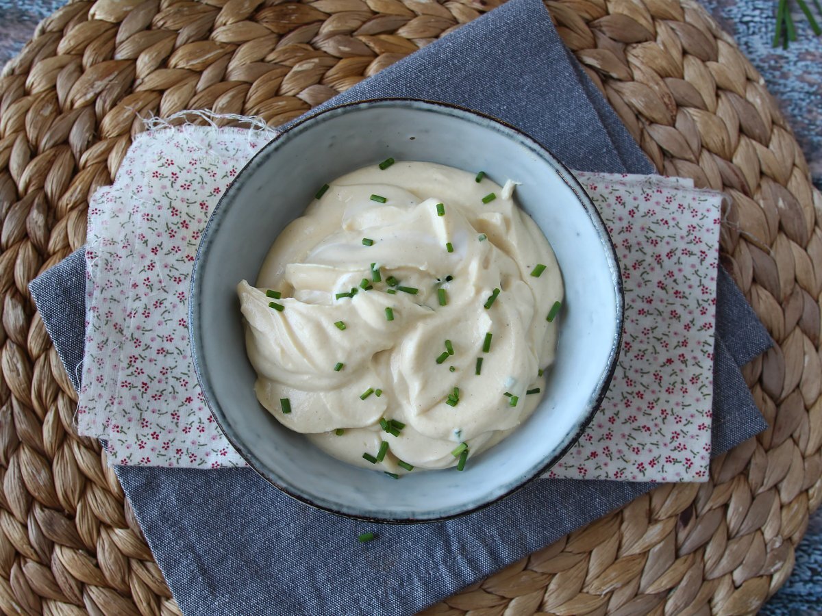 Maionese leggera senza olio. Perfetta se non volete mangiare le uova crude! - foto 4