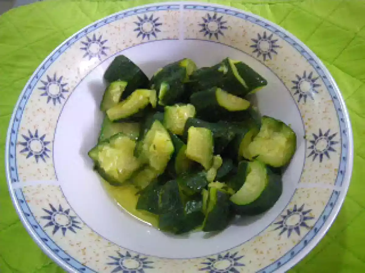 Malfouffe, Parmigiano e Zucchine al vapore - foto 2