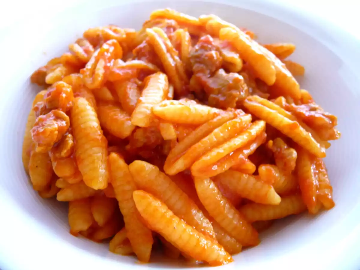 malloreddus con salsiccia e zafferano - foto 2