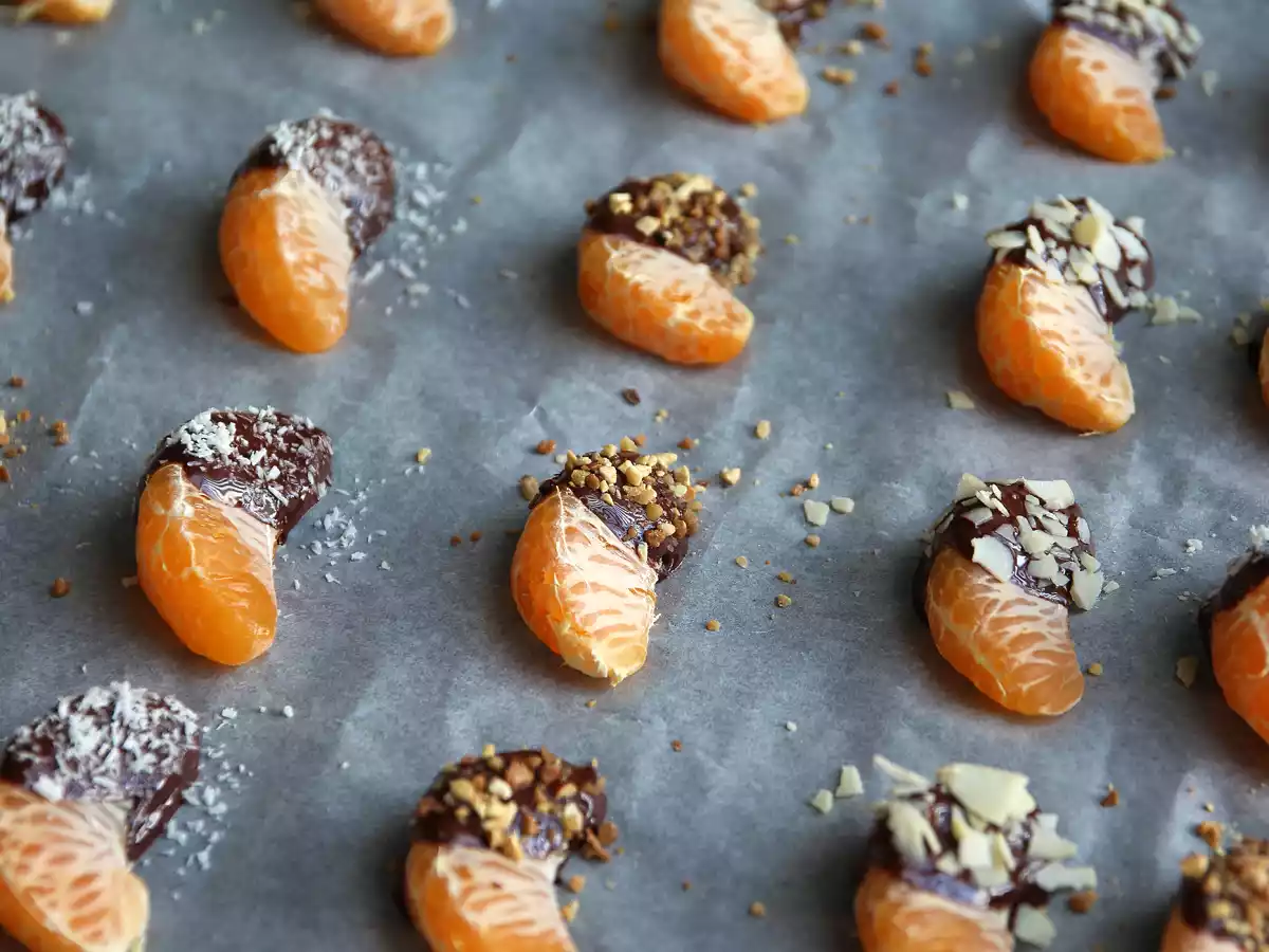 Mandarini al cioccolato, un dessert goloso e facile da preparare - foto 2