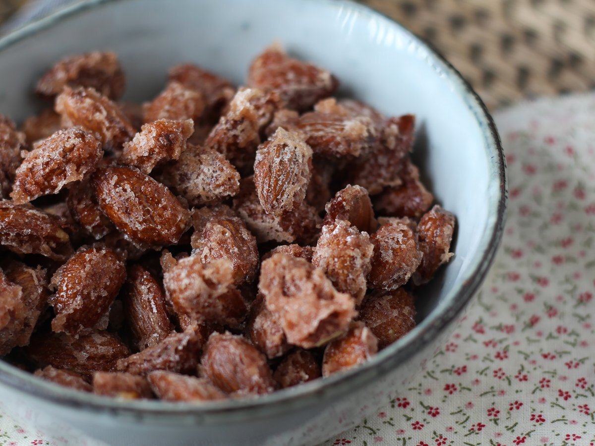 Mandorle pralinate in friggitrice ad aria - foto 4