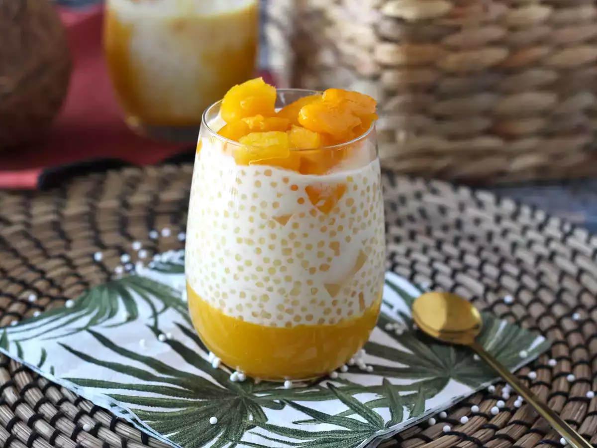 Mango sago: dessert asiatico cremoso e facile da preparare
