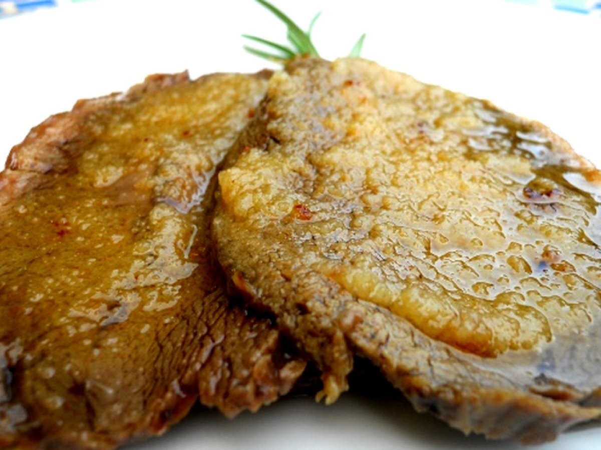 Manzo all'olio di rovato