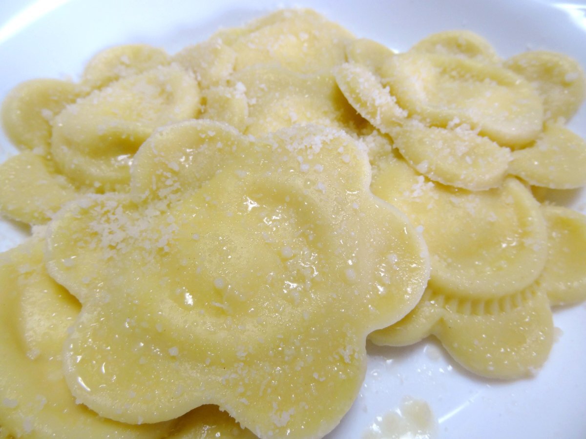 Margherite al salmone