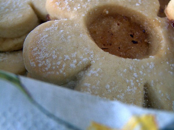 Margherite di frolla alla vaniglia, marmellata di limone e cannella, foto 2