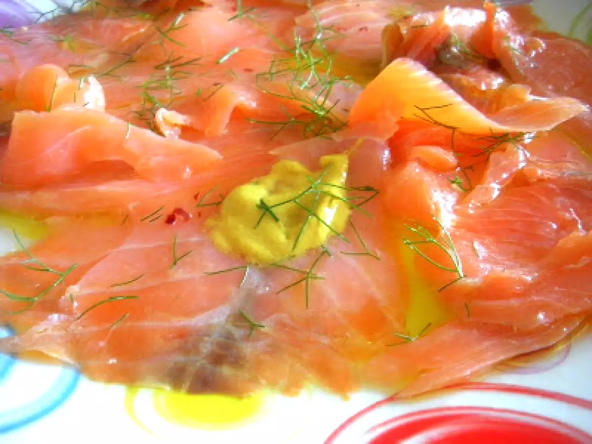 Marinature di base per il salmone affumicato