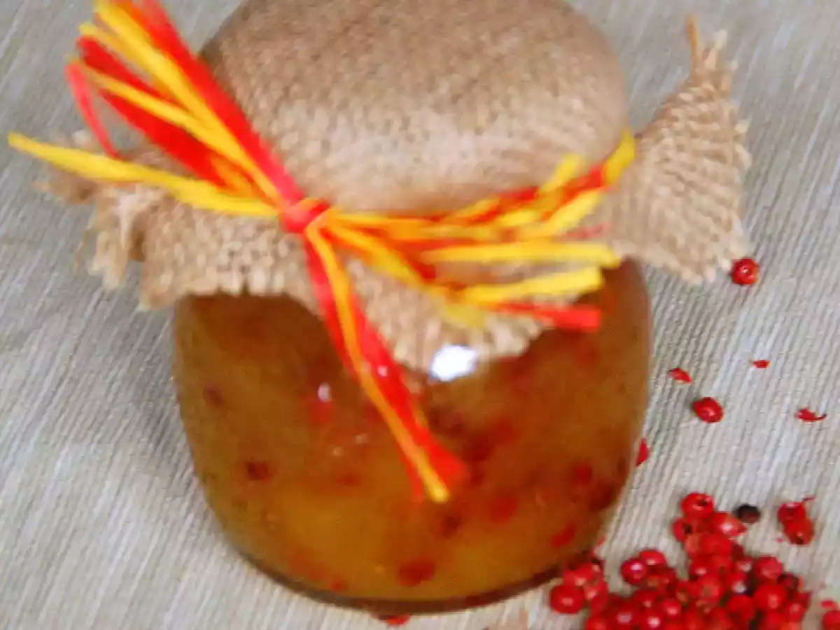 Marmellata di ananas e pepe rosa-Knam featsRaravis' Suocera - foto 2