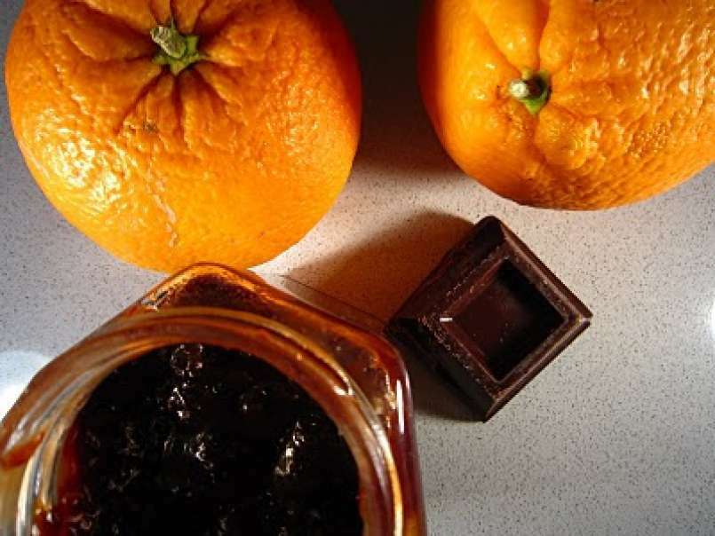 Marmellata di arance e cioccolato fondente, foto 2