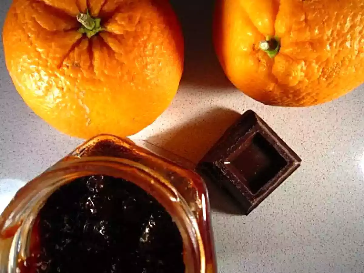 Marmellata di arance e cioccolato fondente - foto 2