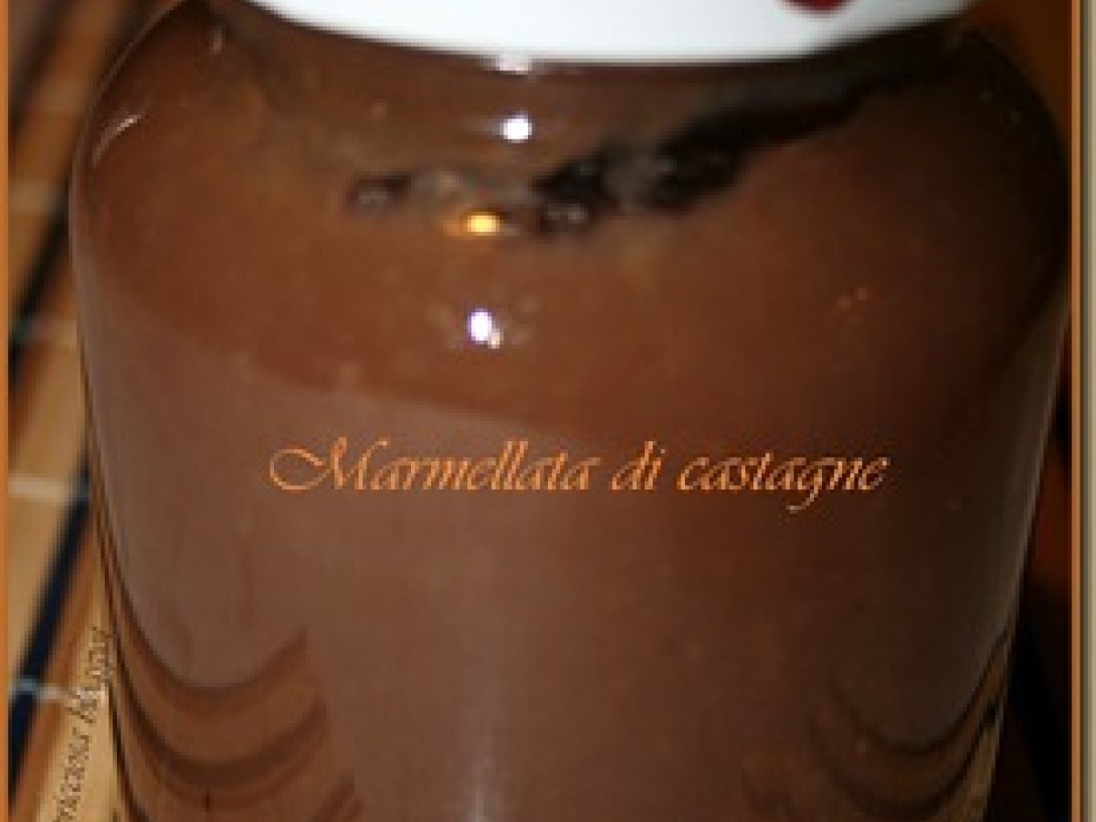 Marmellata di castagne al profumo di liquirizia - foto 2