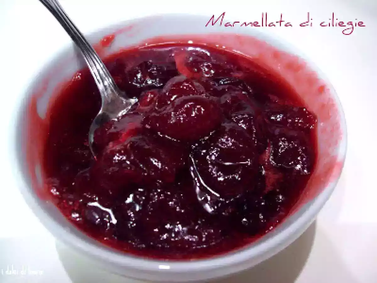 Marmellata di ciliegie