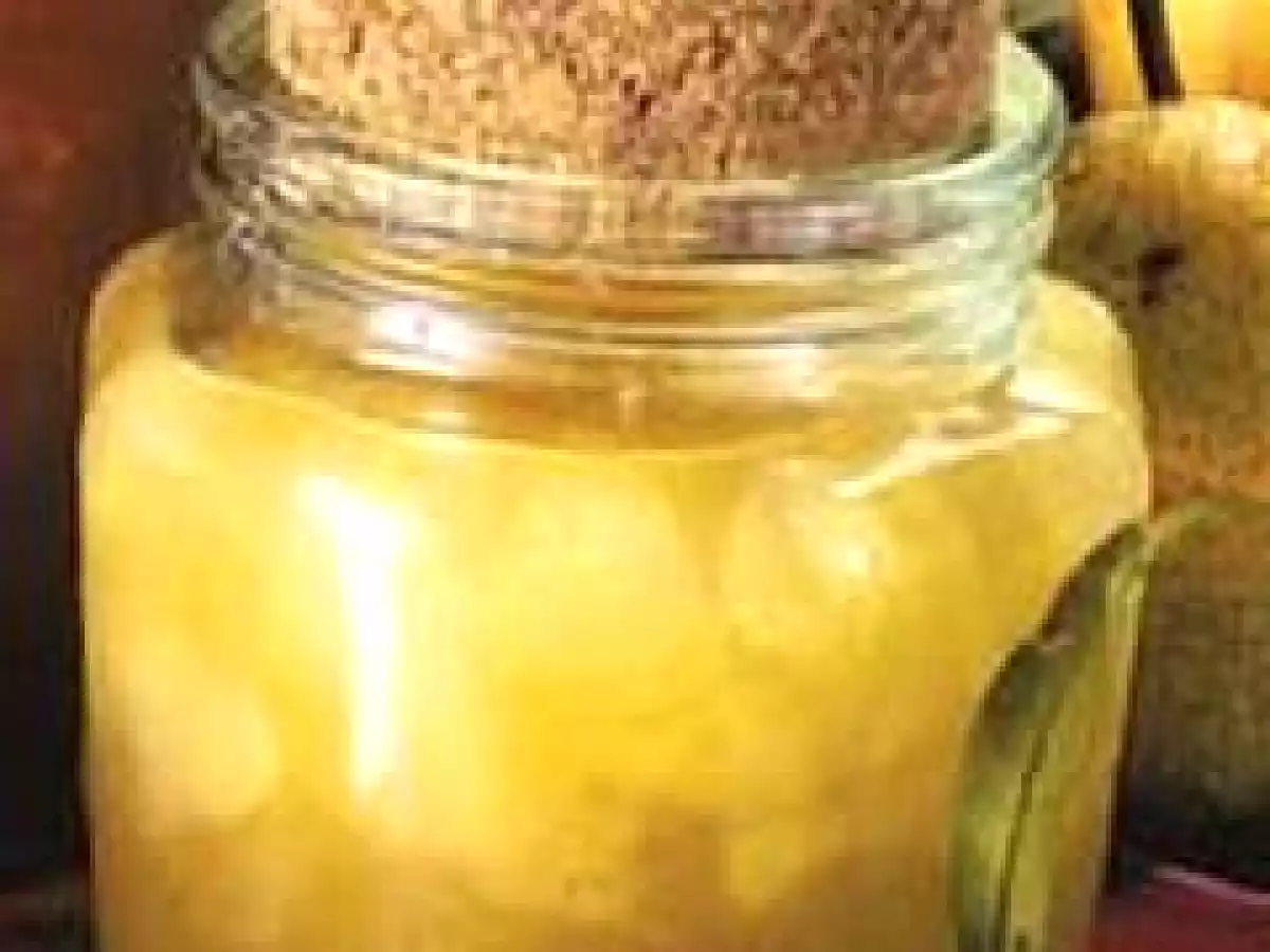 Marmellata di pere e limoni