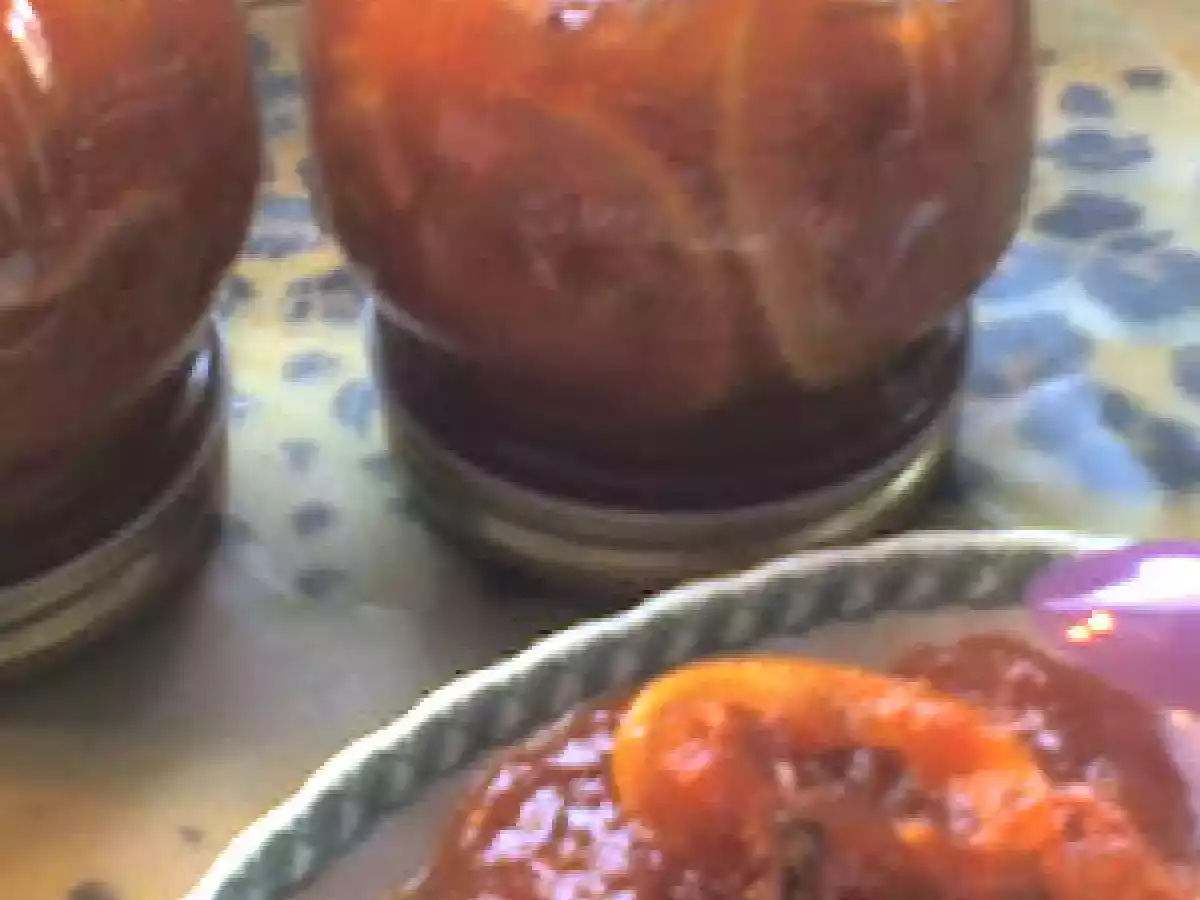 Marmellata di Pompelmo Rosa e Stecche di Cannella