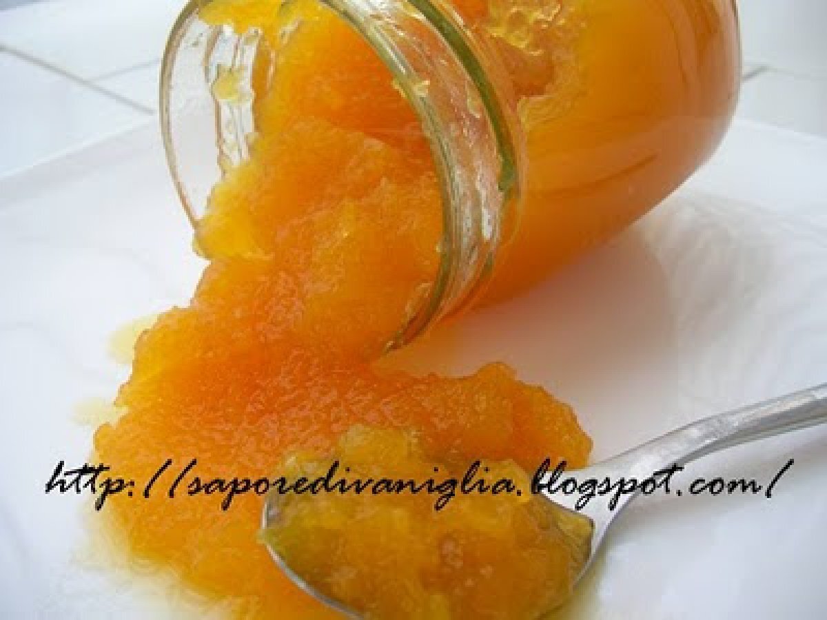 Marmellata di zucca all'aceto balsamico.