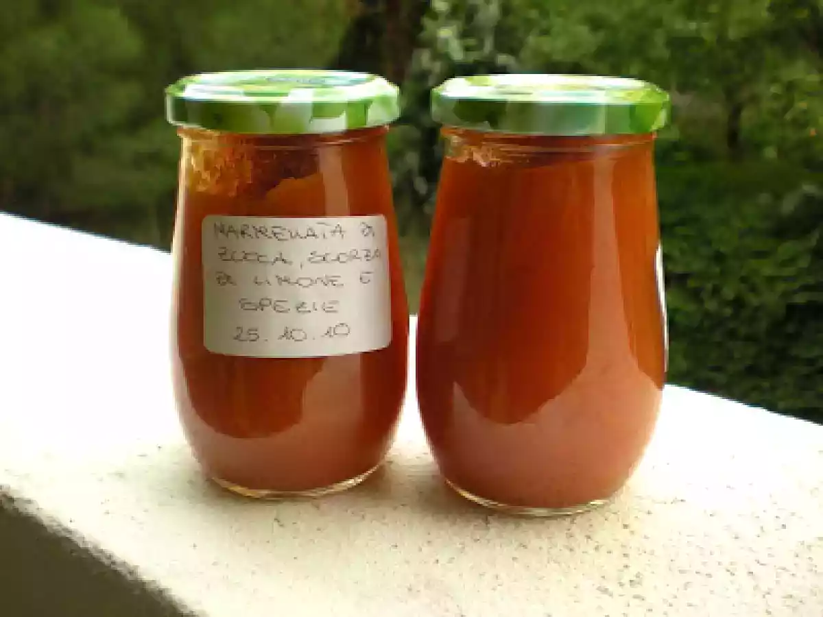 Marmellata di Zucca con Scorza di Limone e Spezie - foto 2