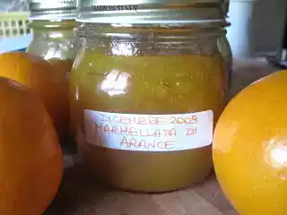 Marmellate di arance e di ananas
