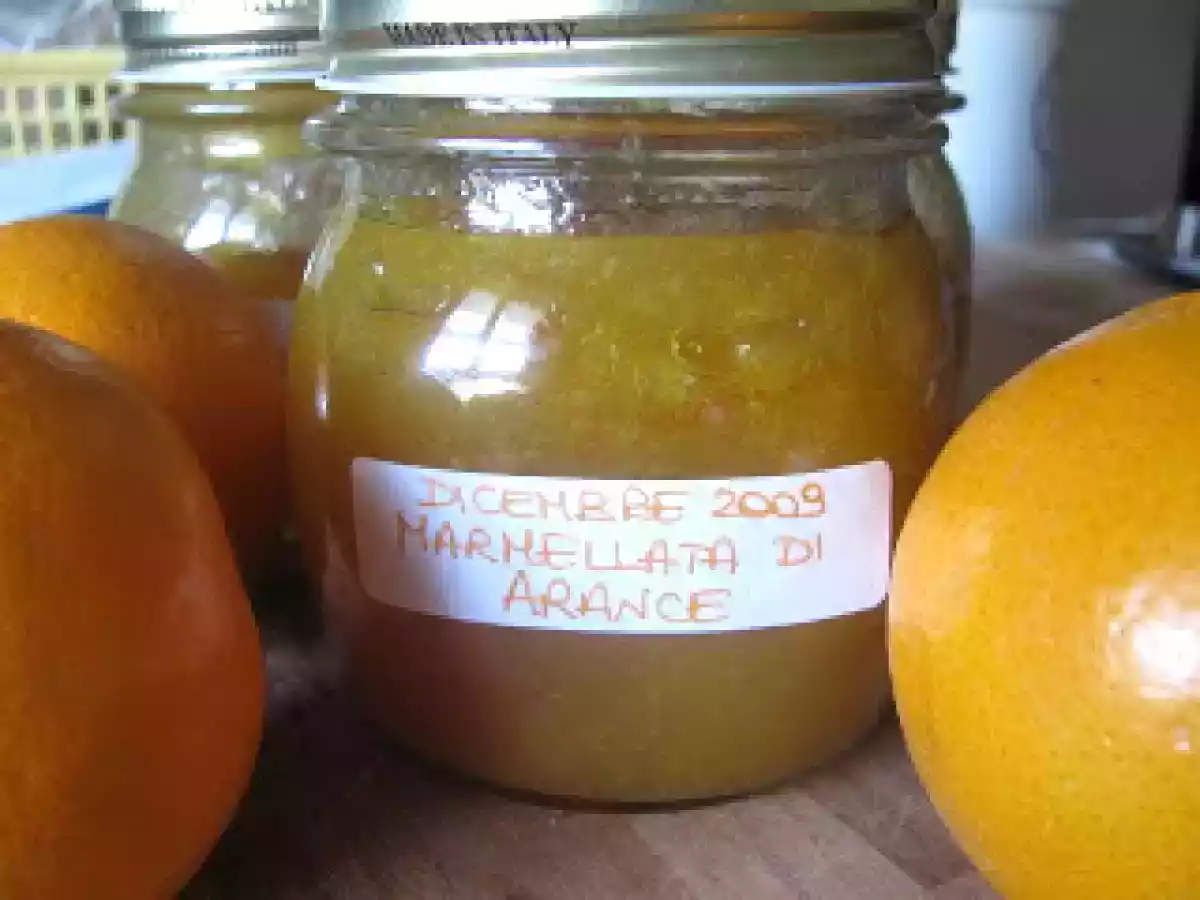 MARMELLATE DI ARANCE E DI ANANAS
