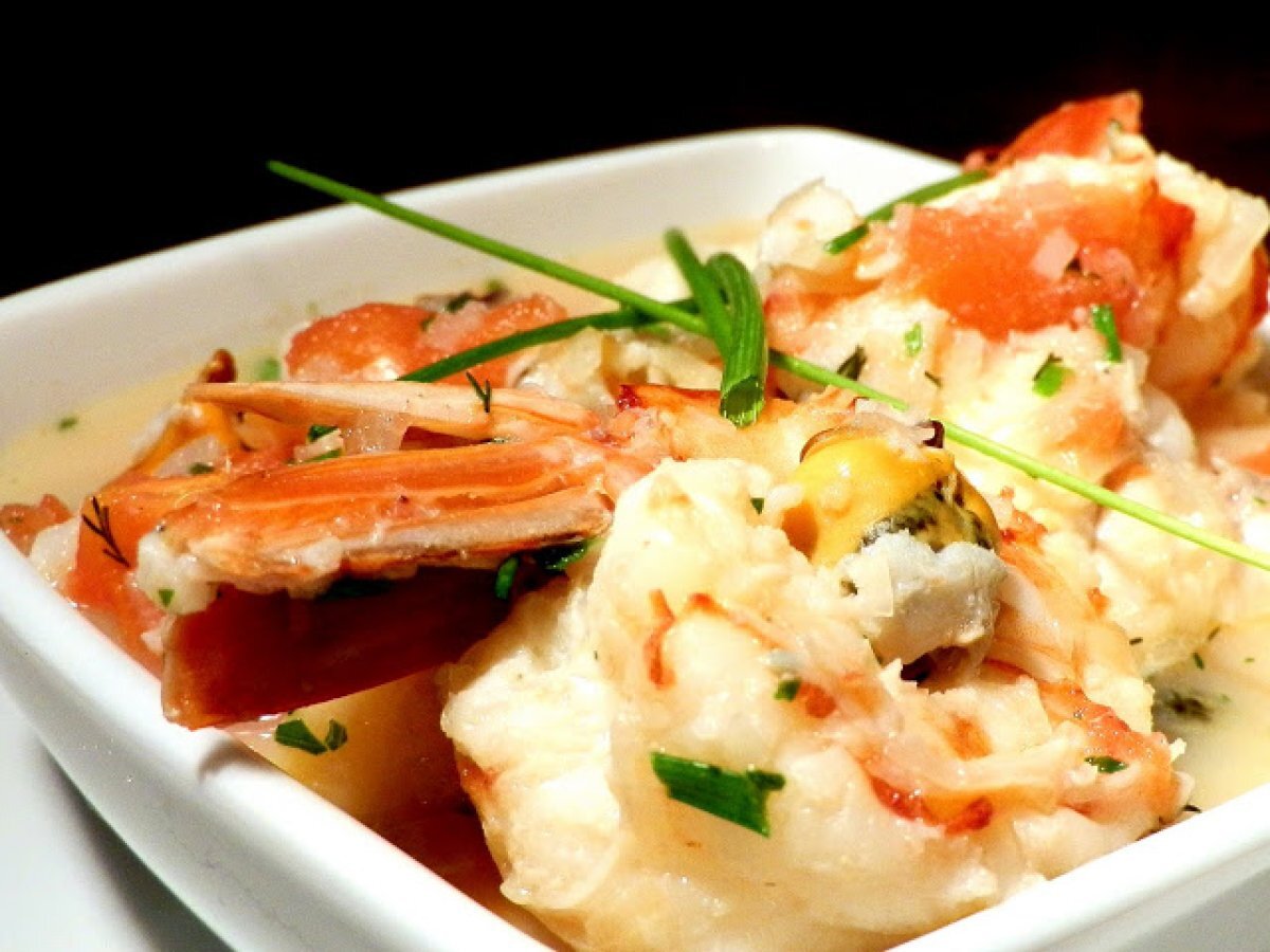 Marmite dieppoise .. o quasi - ossia zuppa di pesce di Dieppe