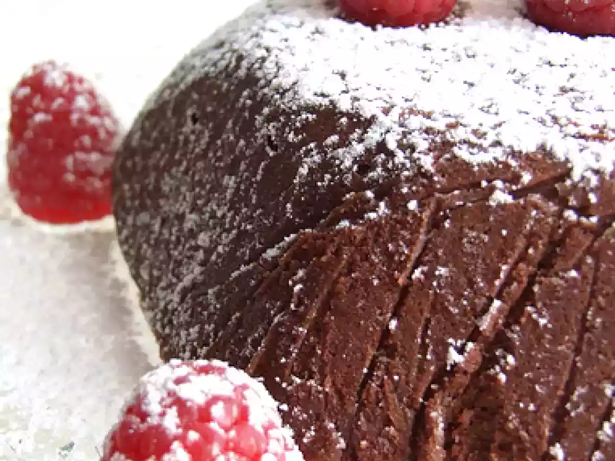 Marquise lamponi e cioccolato - foto 4