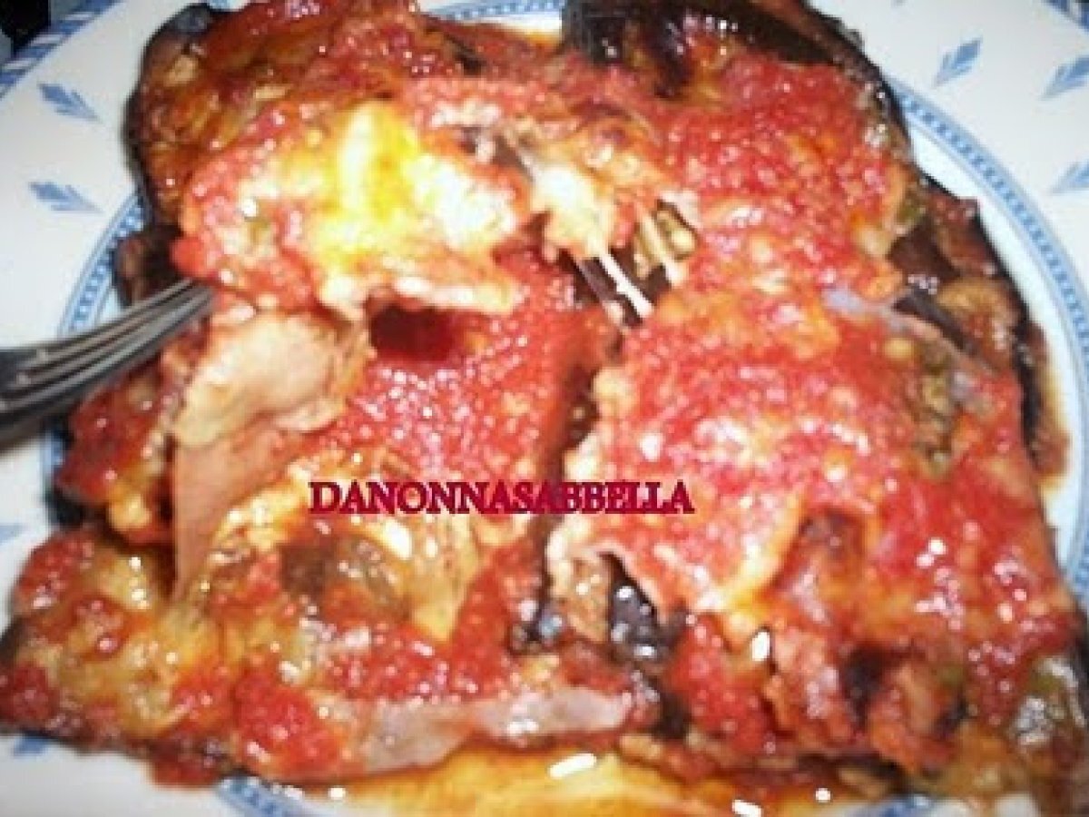 Melanzane alla parmigiana versione light